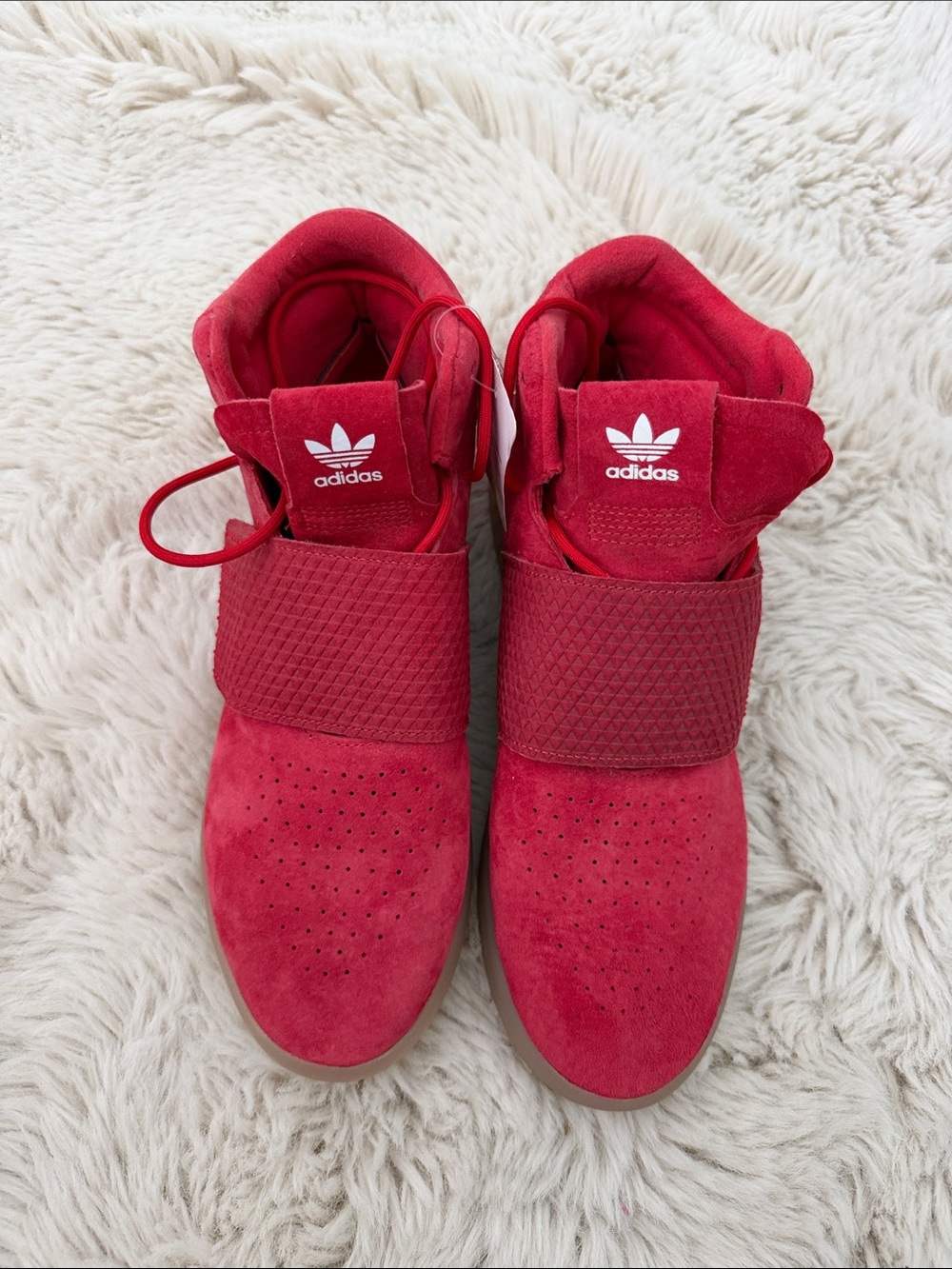 adidas Men’s Red Tubular Invader